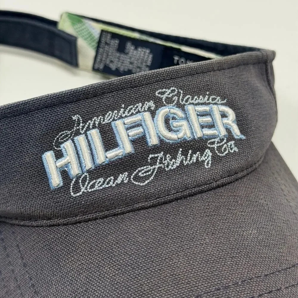 Tommy Hilfiger Ocean Fishing Co Logo Visor Adjustable